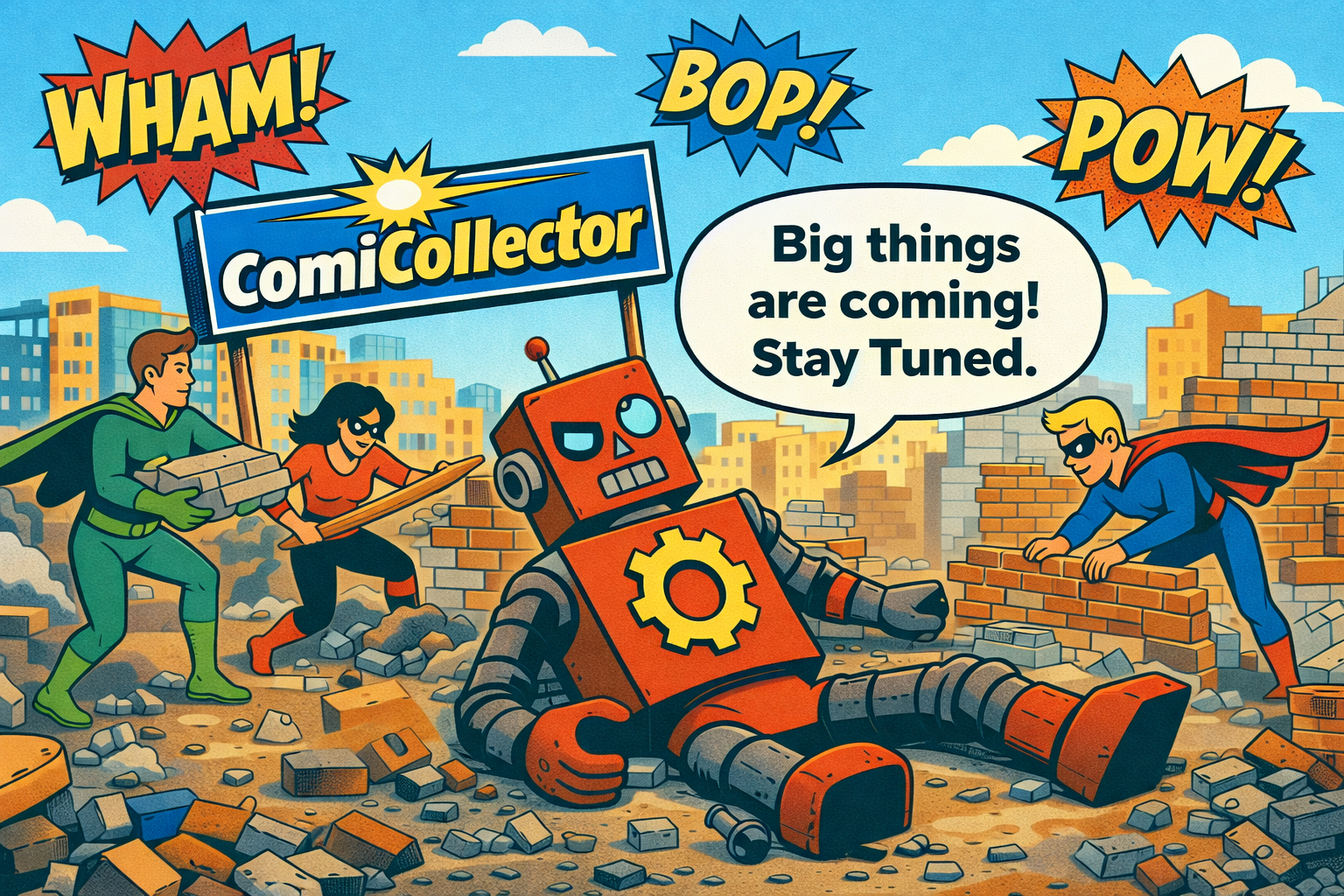 ComiCollector - Big things are coming! Stay Tuned.