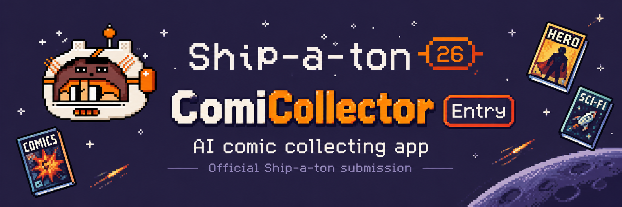 ComiCollector RevenueCat Shipaton 2026 Devpost entry