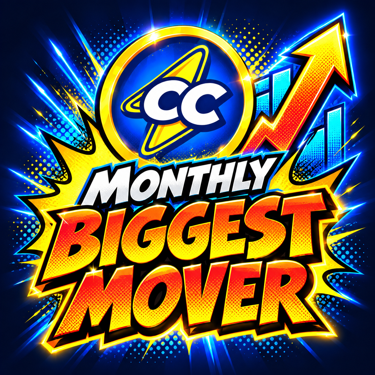 ComiCollector Monthly Biggest Mover feature logo for comic book market analysis